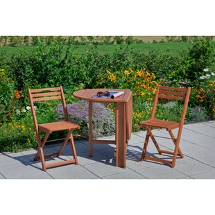 Merxx Balkonset Porto, 3-tlg. rund 