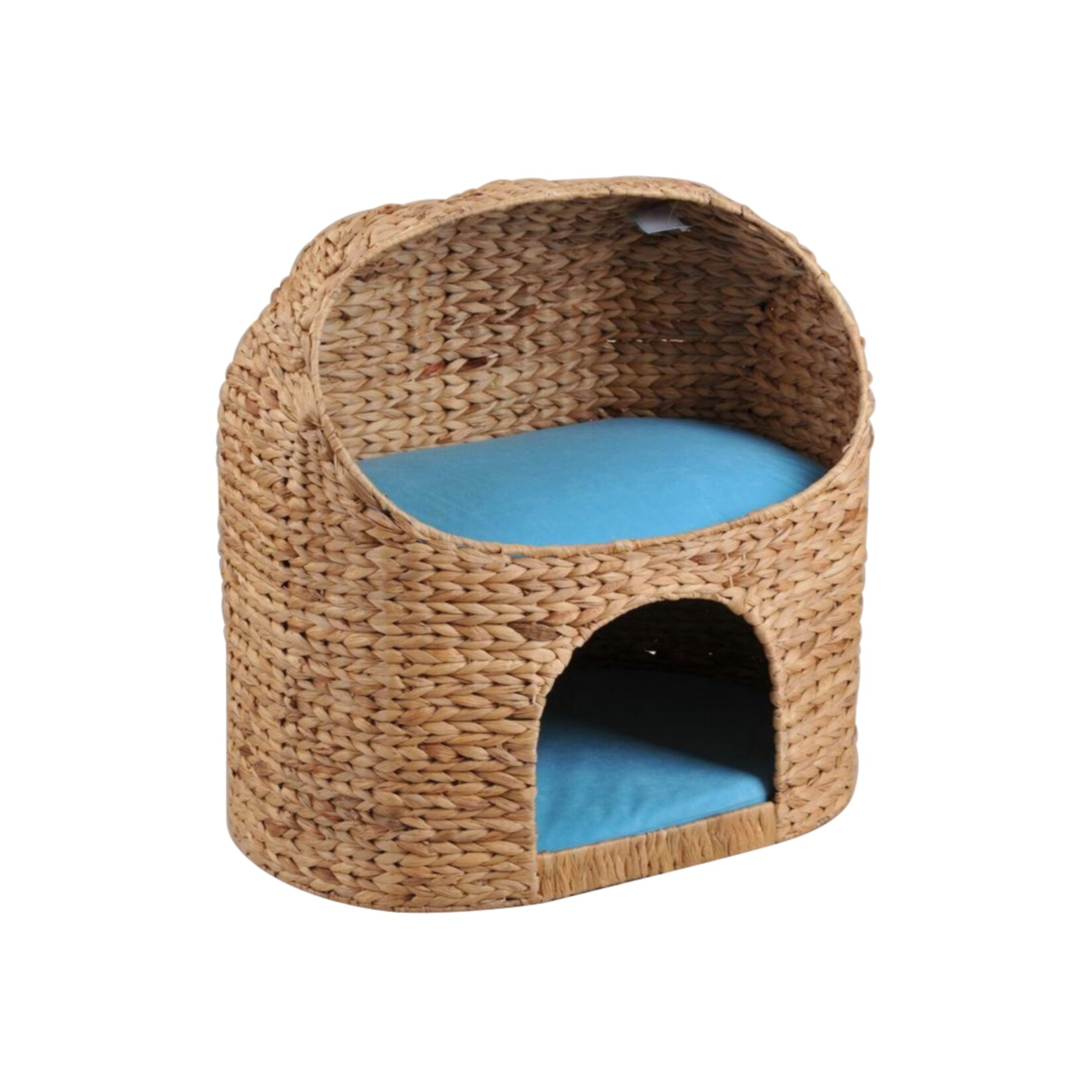 Katzenh&ouml;hle "Marvin", Kissen in t&uuml;rkis 