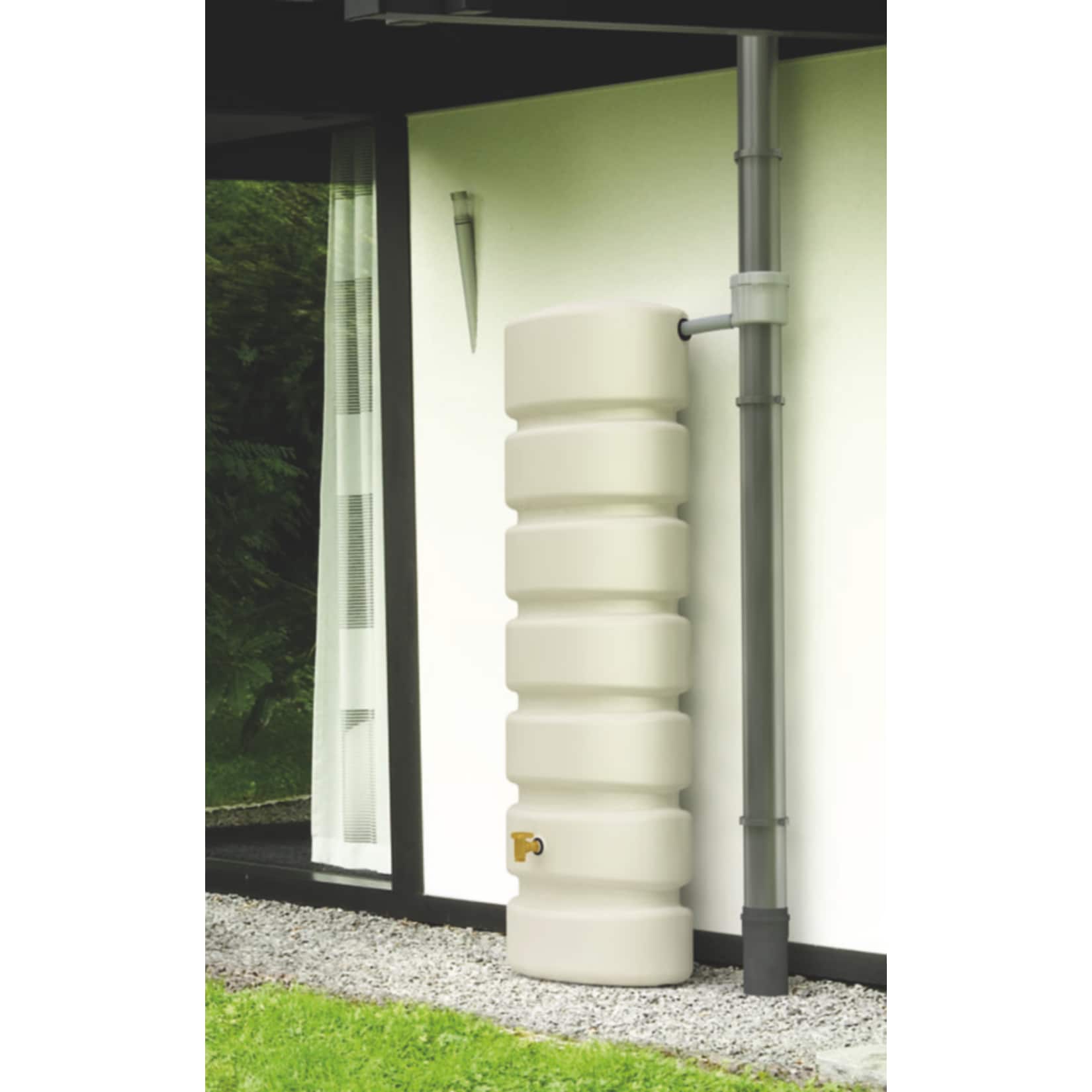 4rain Classic Wand-Tank 650 L sandbeige 