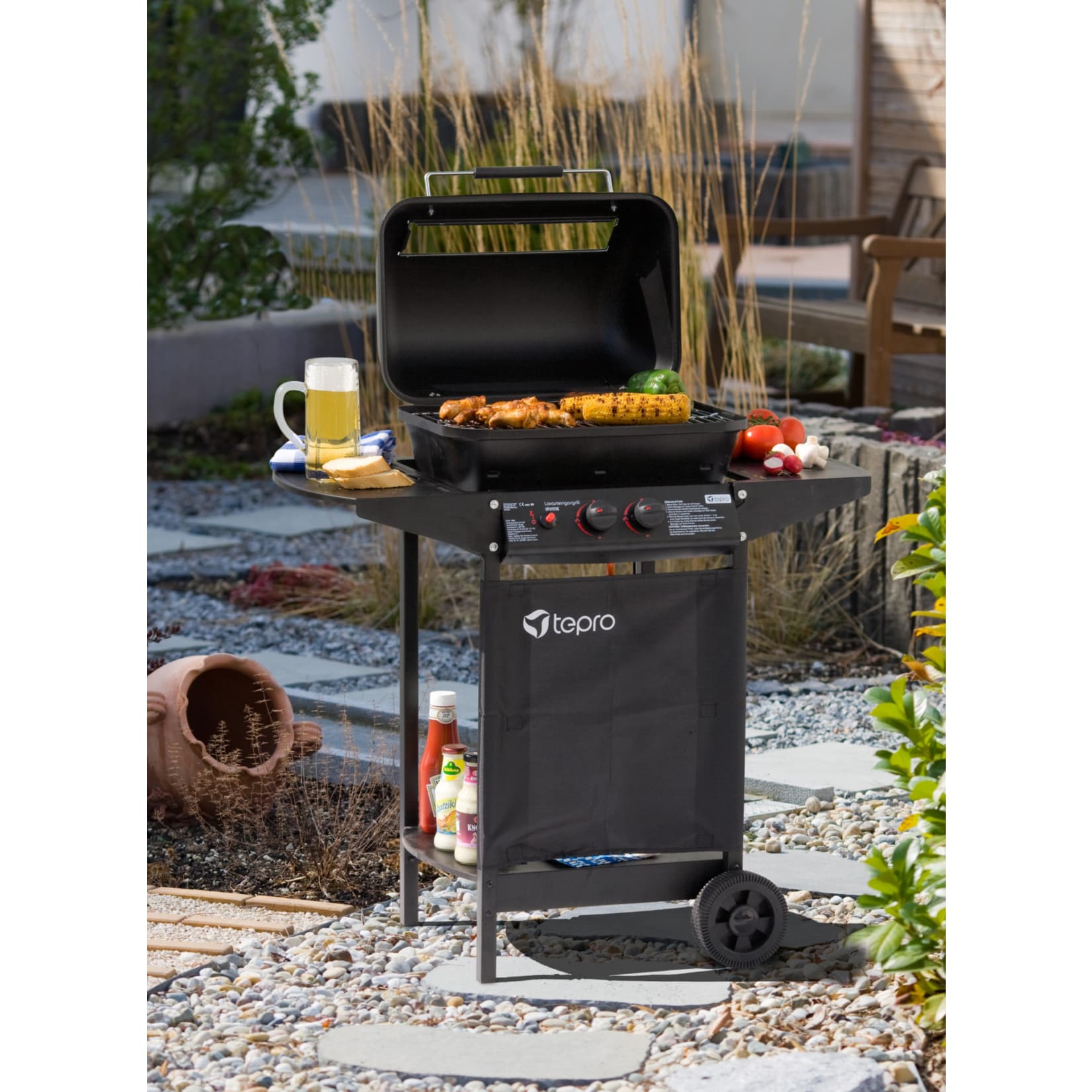 Tepro "Irvine" Lavasteingasgrill 