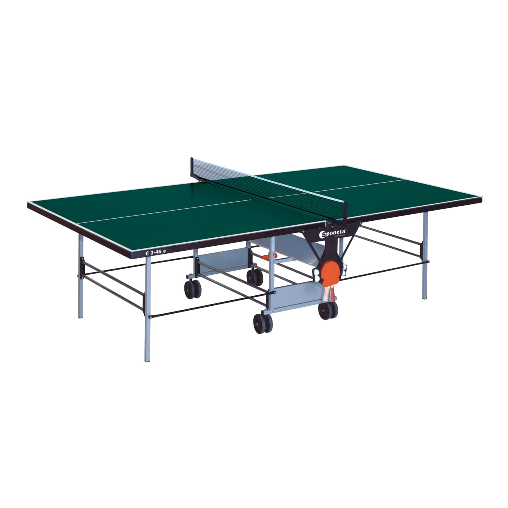 SPONETA S 3-46 e SportLine Outdoor-Tischtennis-Tisch, gr&uuml;n 