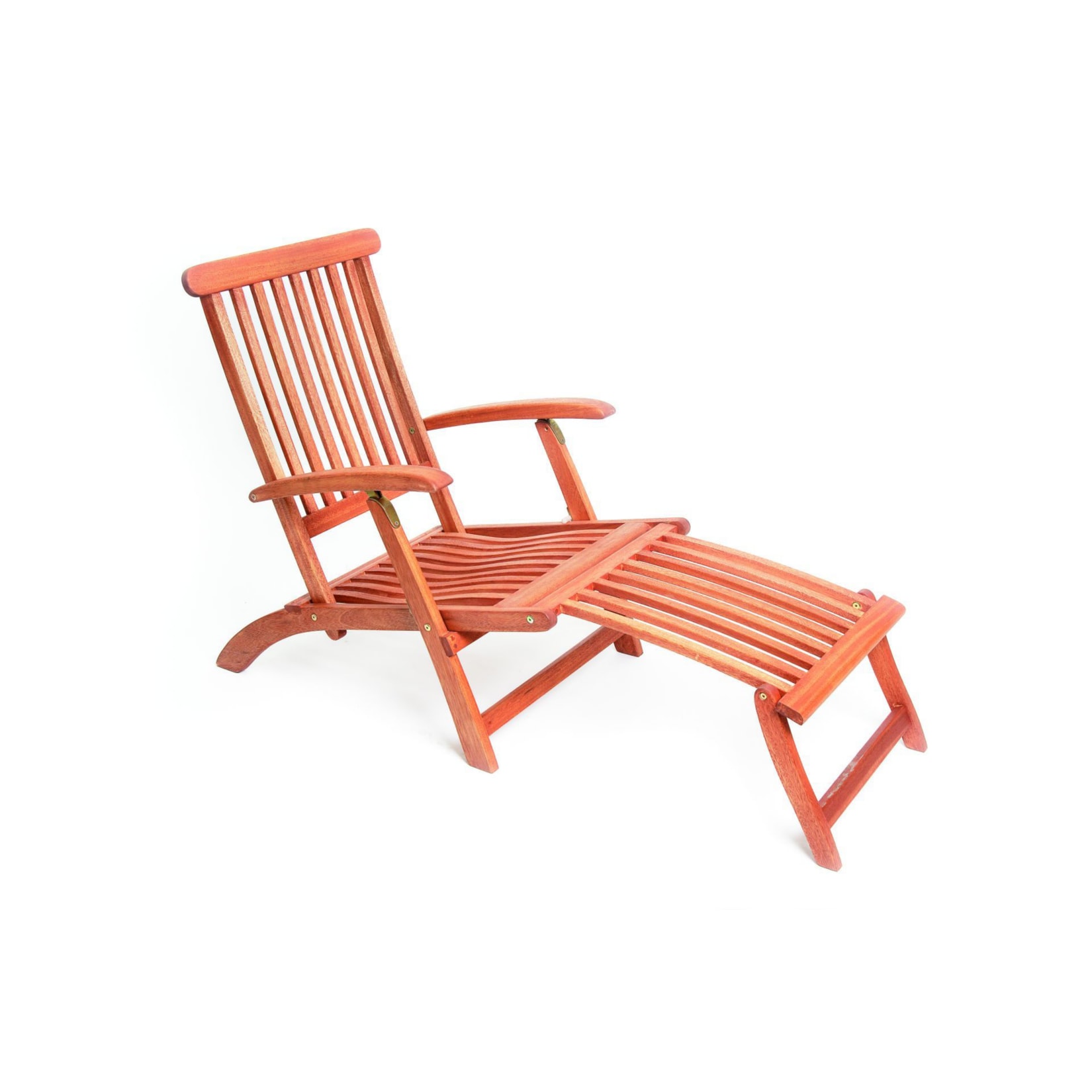 Merxx Deckchair aus Eukalyptusholz 