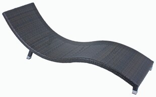 Sonnenliege CARACAS, coffee (OP+K) 