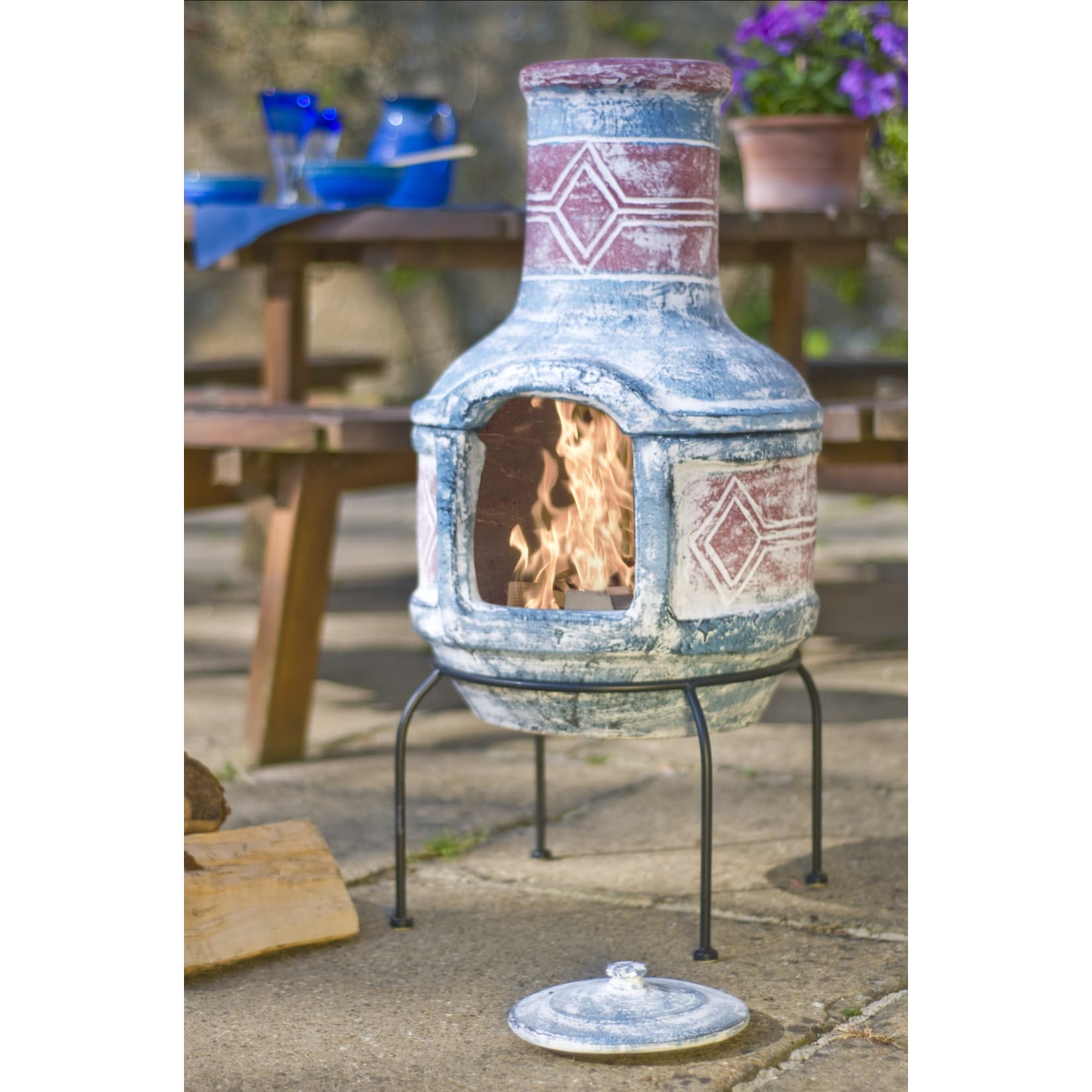 Buschbeck Mexico Grill-Kamin Geo design 