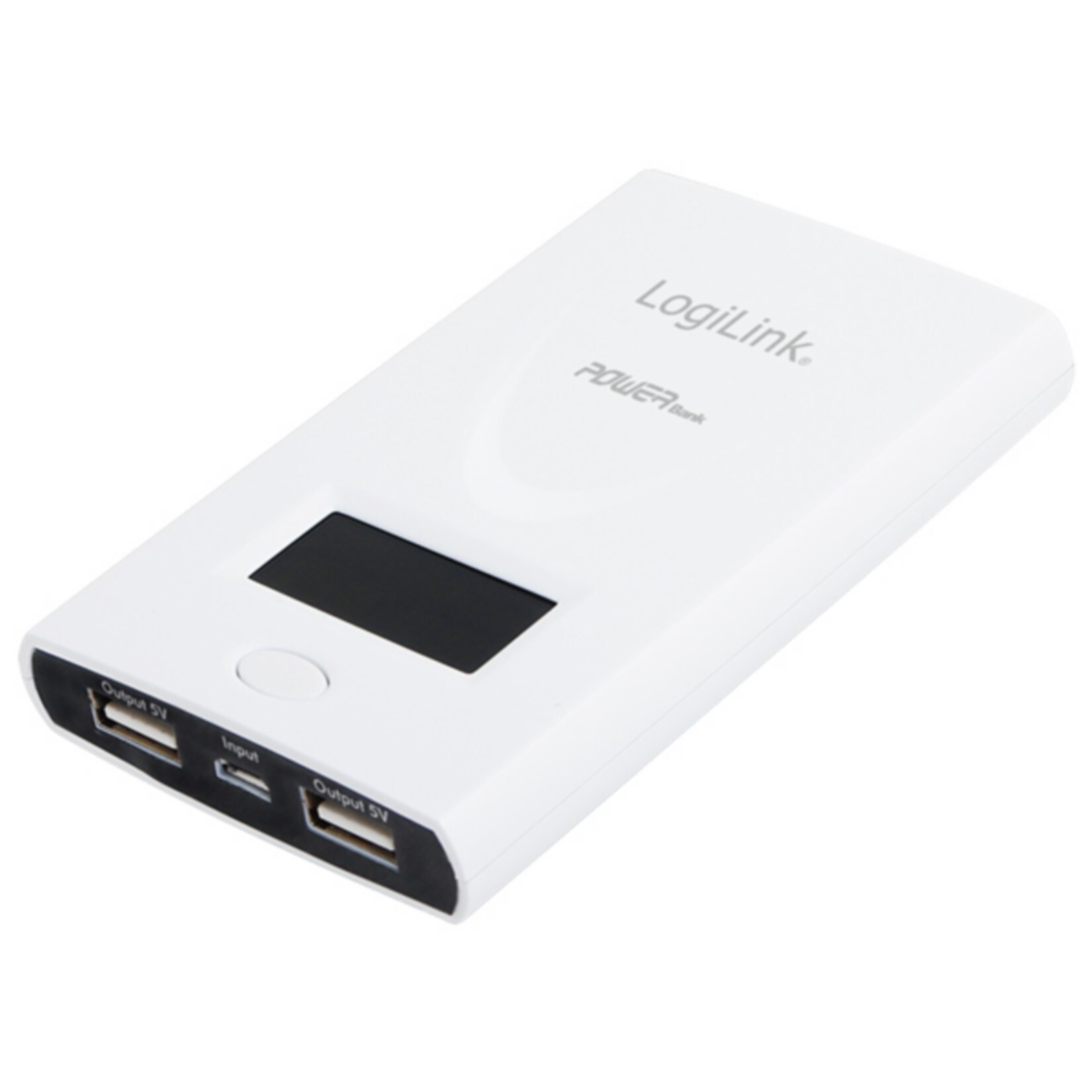 LogiLink PA0050 mobiler Zusatzakku, 6000mAh - wei&szlig; 