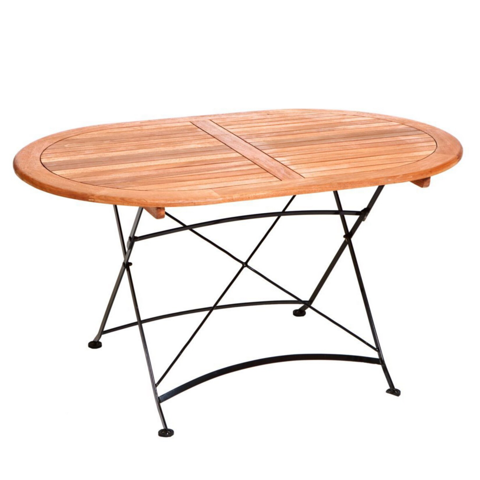 Merxx Klapptisch Schlossgarten 140 x 90 cm, oval 