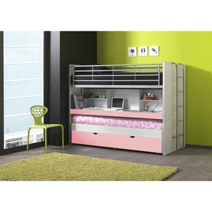 Vipack Hochbett Bonny BONHS80, rosa 