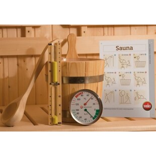 Weka Premium Sauna-Zubehör-Set 5-teilig 