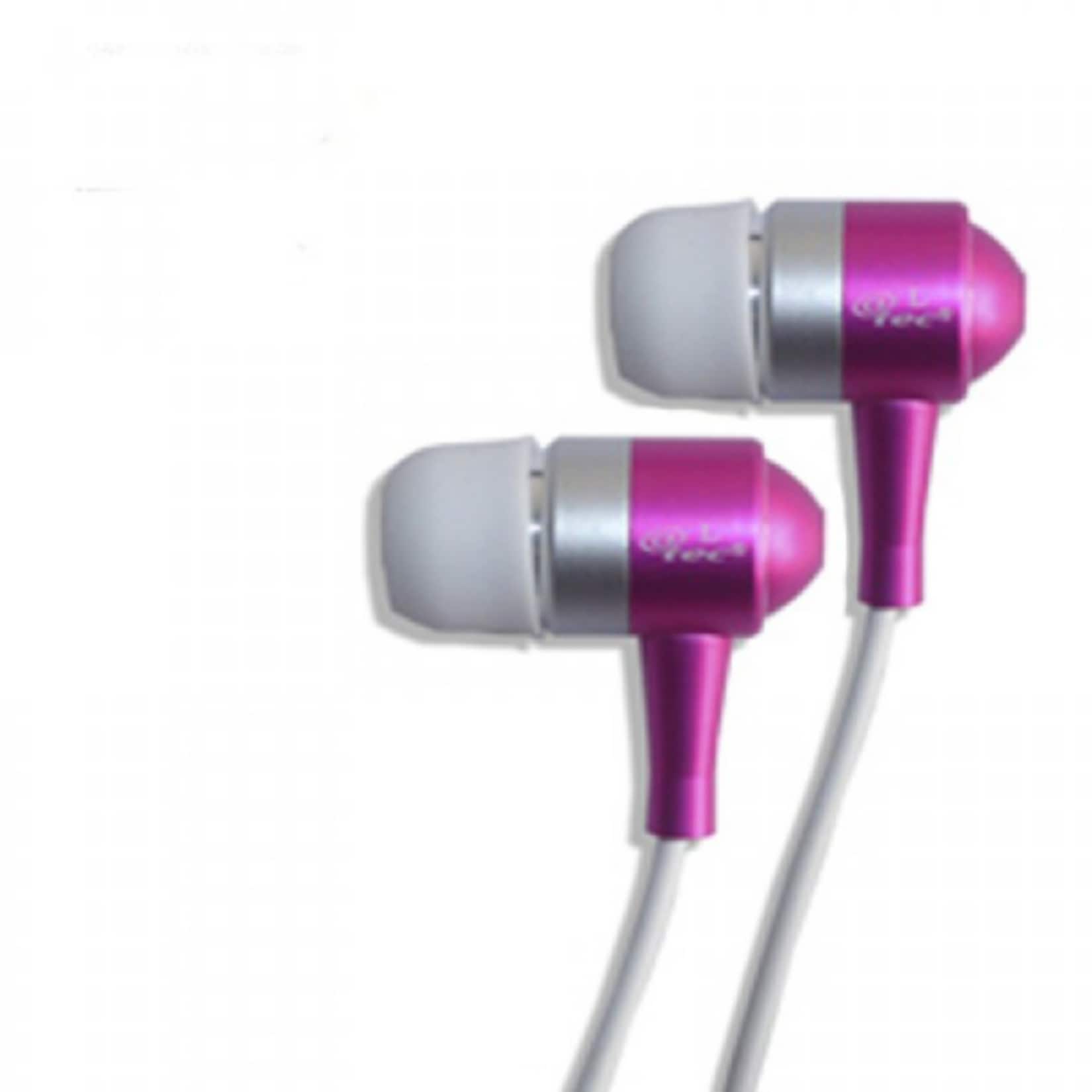@tec InEar Stereo Kopfh&ouml;rer - magenta 