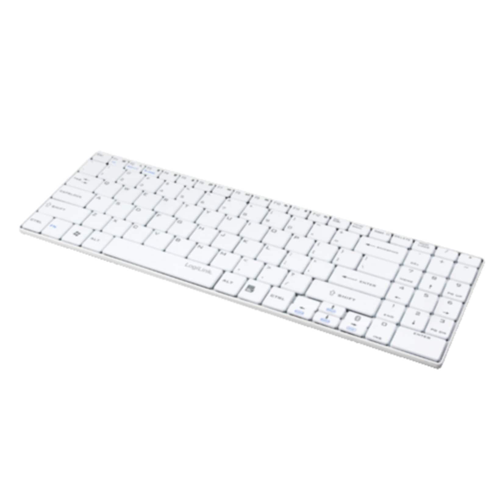 LogiLink ID0110 Bluetooth Funk Slim Tastatur 