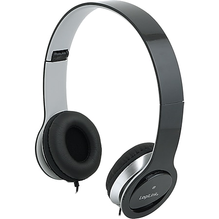 LogiLink HS0028 Stereo High Quality Headset  - schwarz 