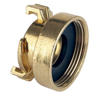 T.I.P. GK-Anschlussstück, Messing, 1 1/2" IG 