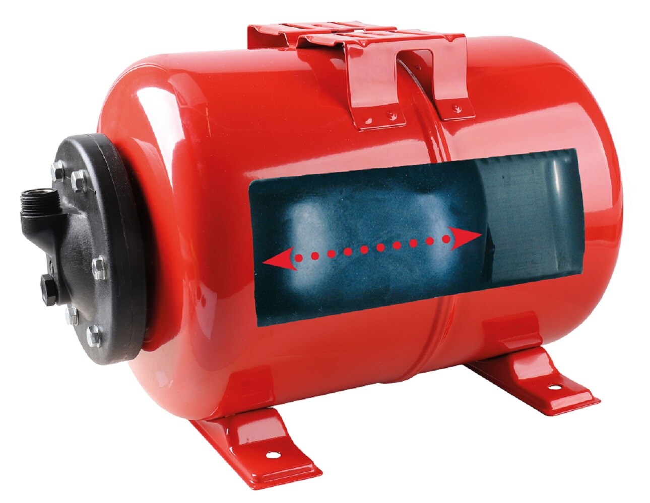 Ersatzteil für HWW Druckkessel Stahl PVC-Flansch