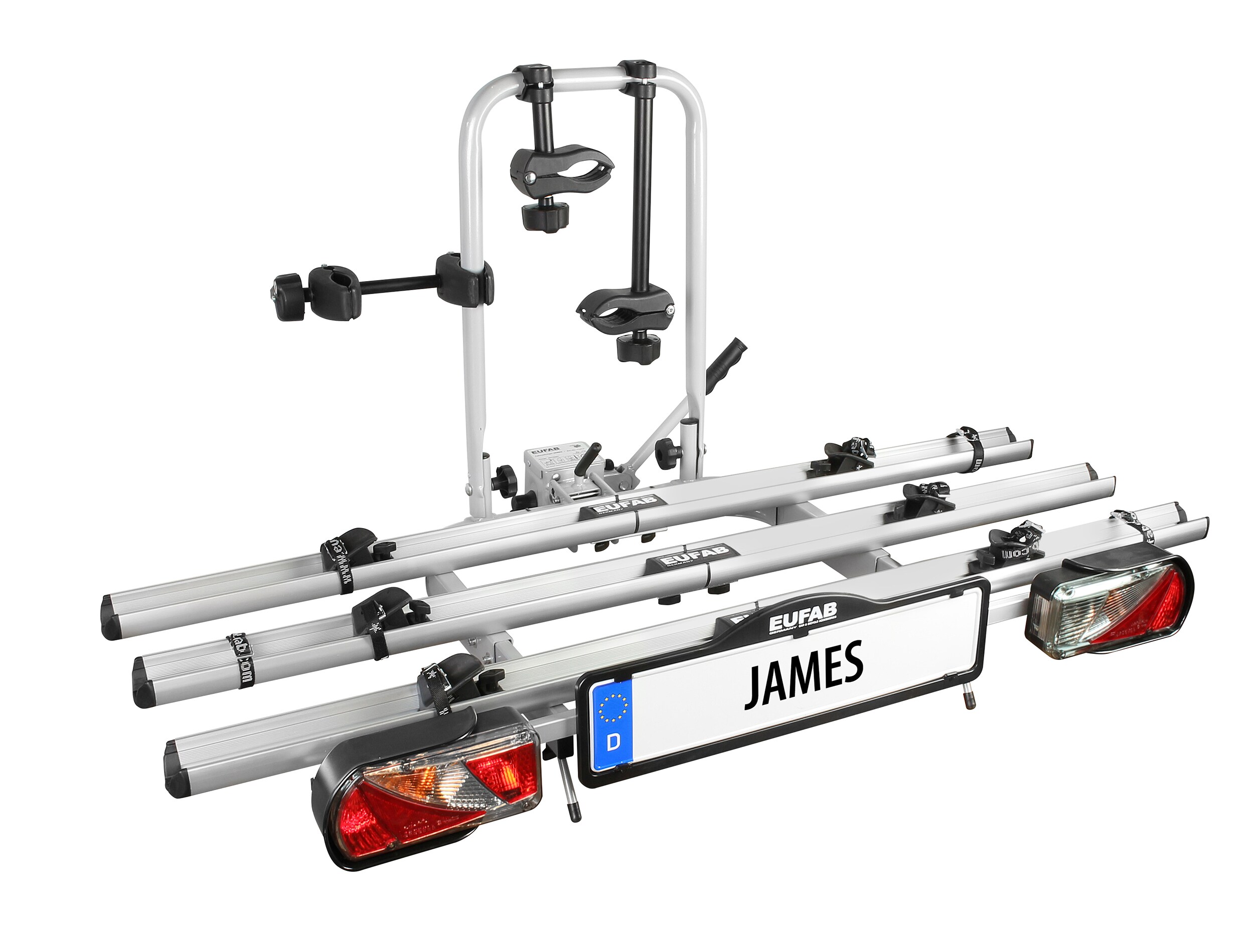 Eufab JAMES Erweiterung 3. Fahrrad f&uuml;r Fahrradhecktr&auml;ger 