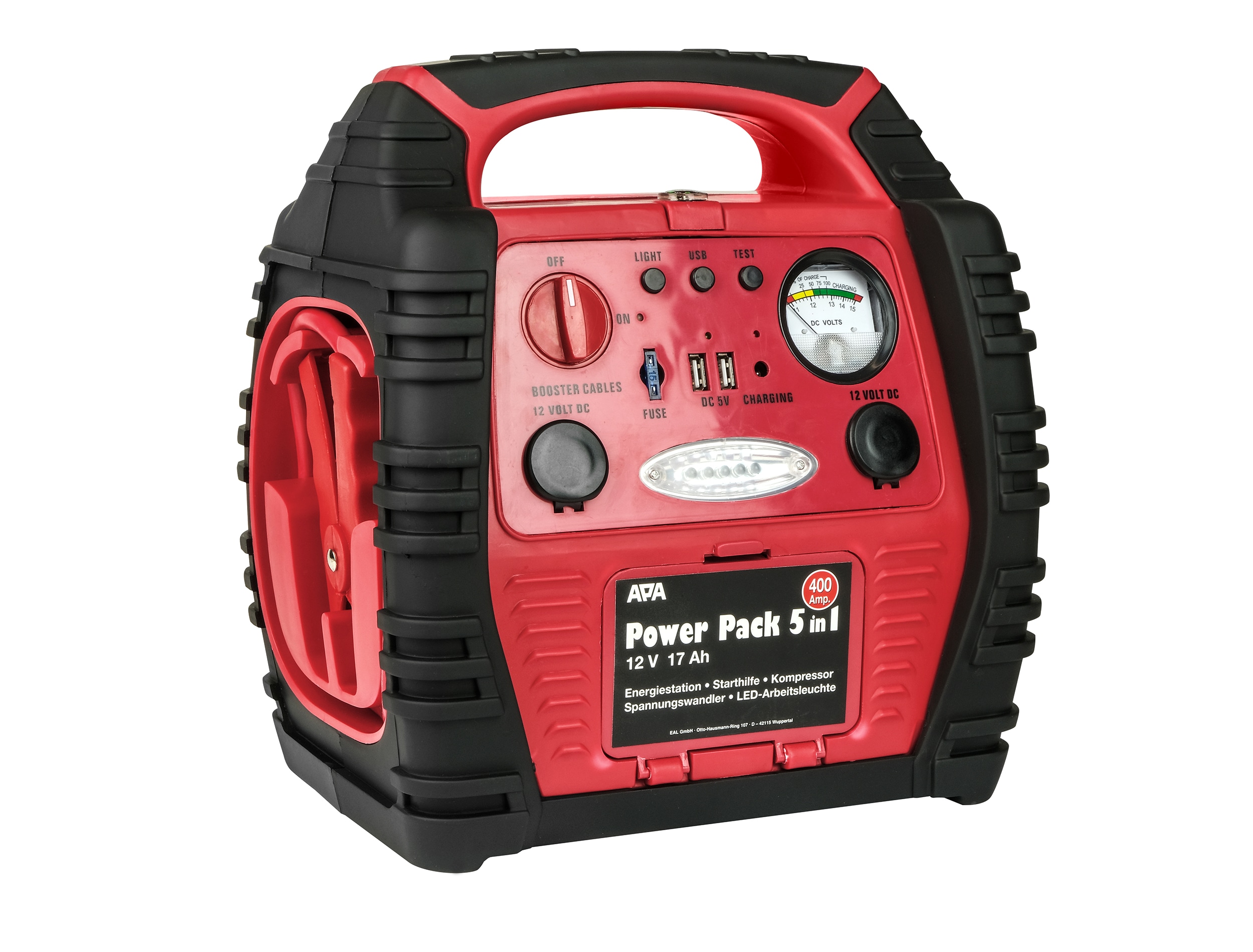 APA Power Pack 600A KFZ-Starthilfeger&auml;t 5in1 