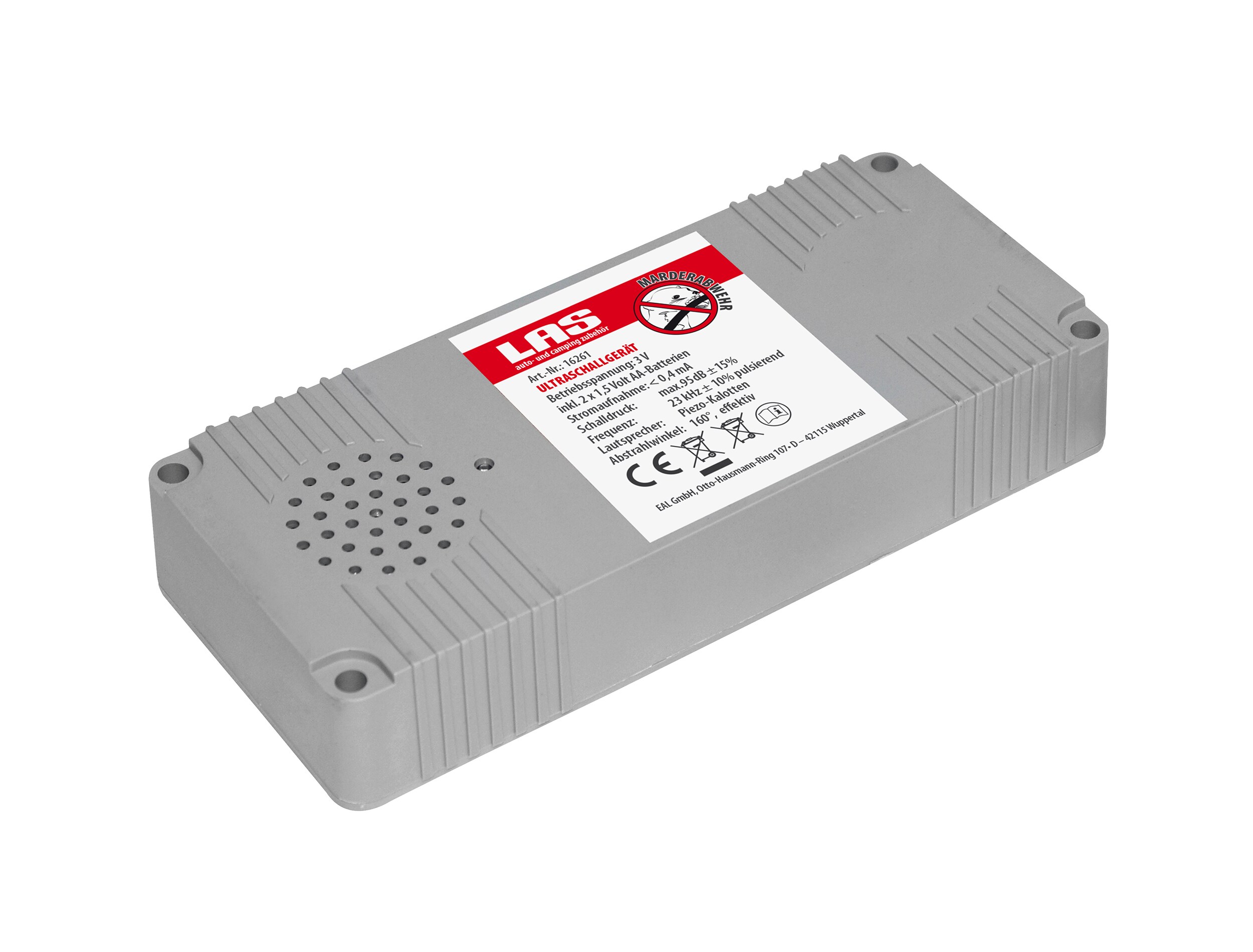 LAS Ultraschall-Marderabwehrger&auml;t, batteriebetrieben 