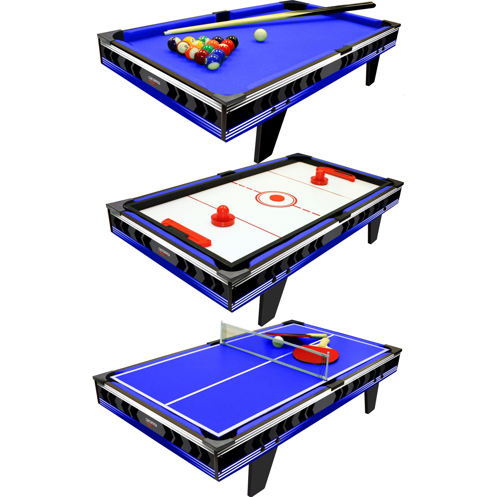 Carromco Multifunktionstisch Galaxy-XT, 3in1 