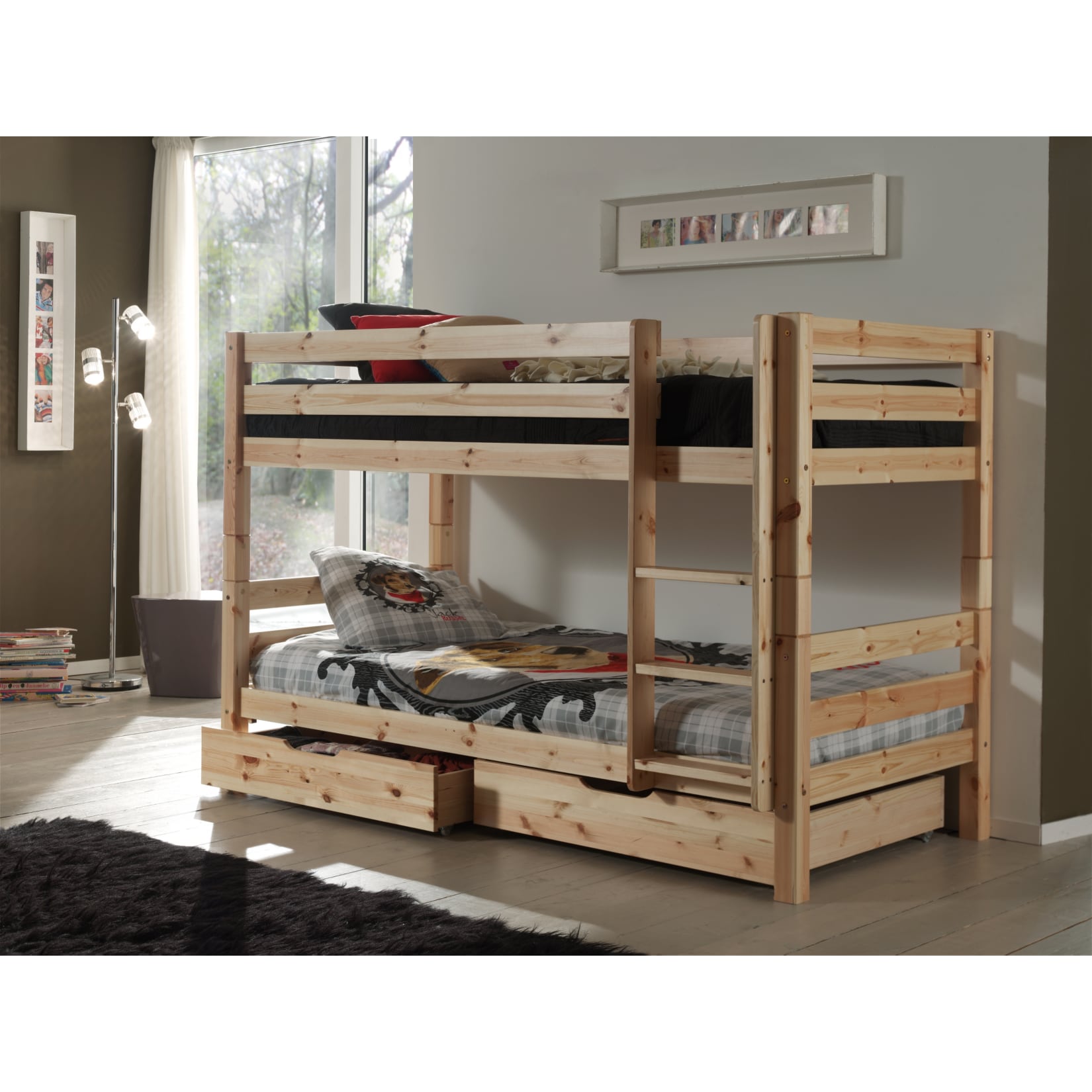 Vipack Furniture Etagenbett Pino, natur 