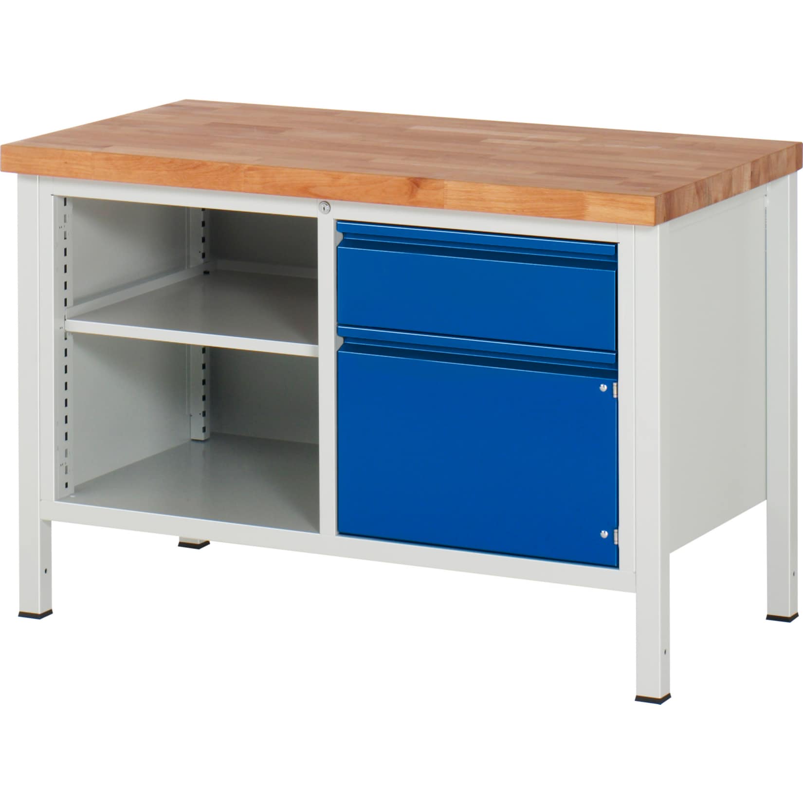 Rau Werkbank Serie Basic 8 Modell 8461, B 125 x H 84 x T 70 cm 