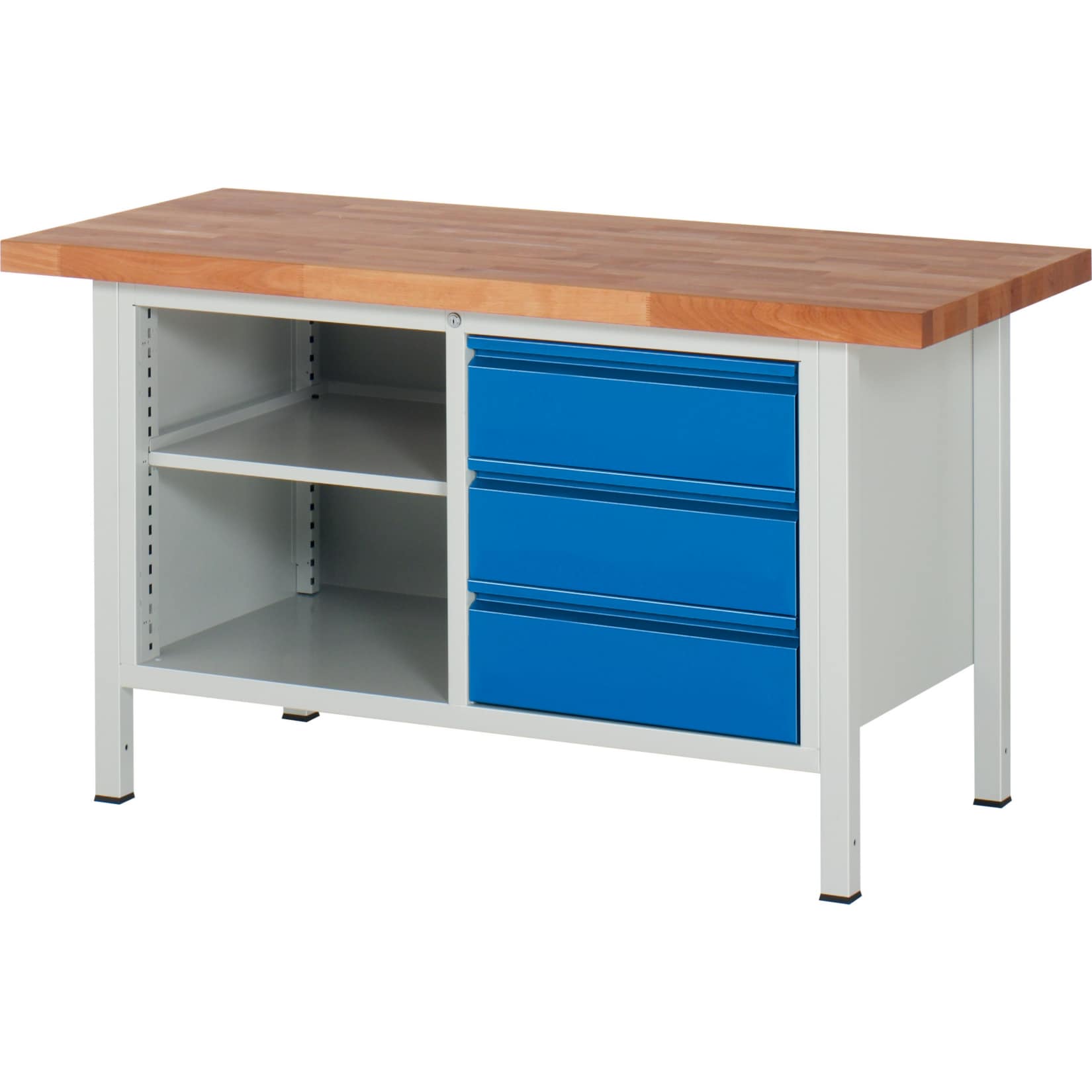 Rau Werkbank Serie Basic 8 Modell 8462, B 150 x H 84 x T 70 cm 