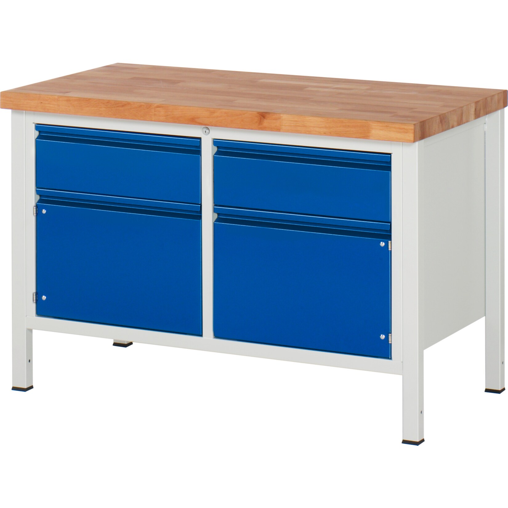 Rau Werkbank Serie Basic 8 Modell 8466, B 125 x H 84 x T 70 cm