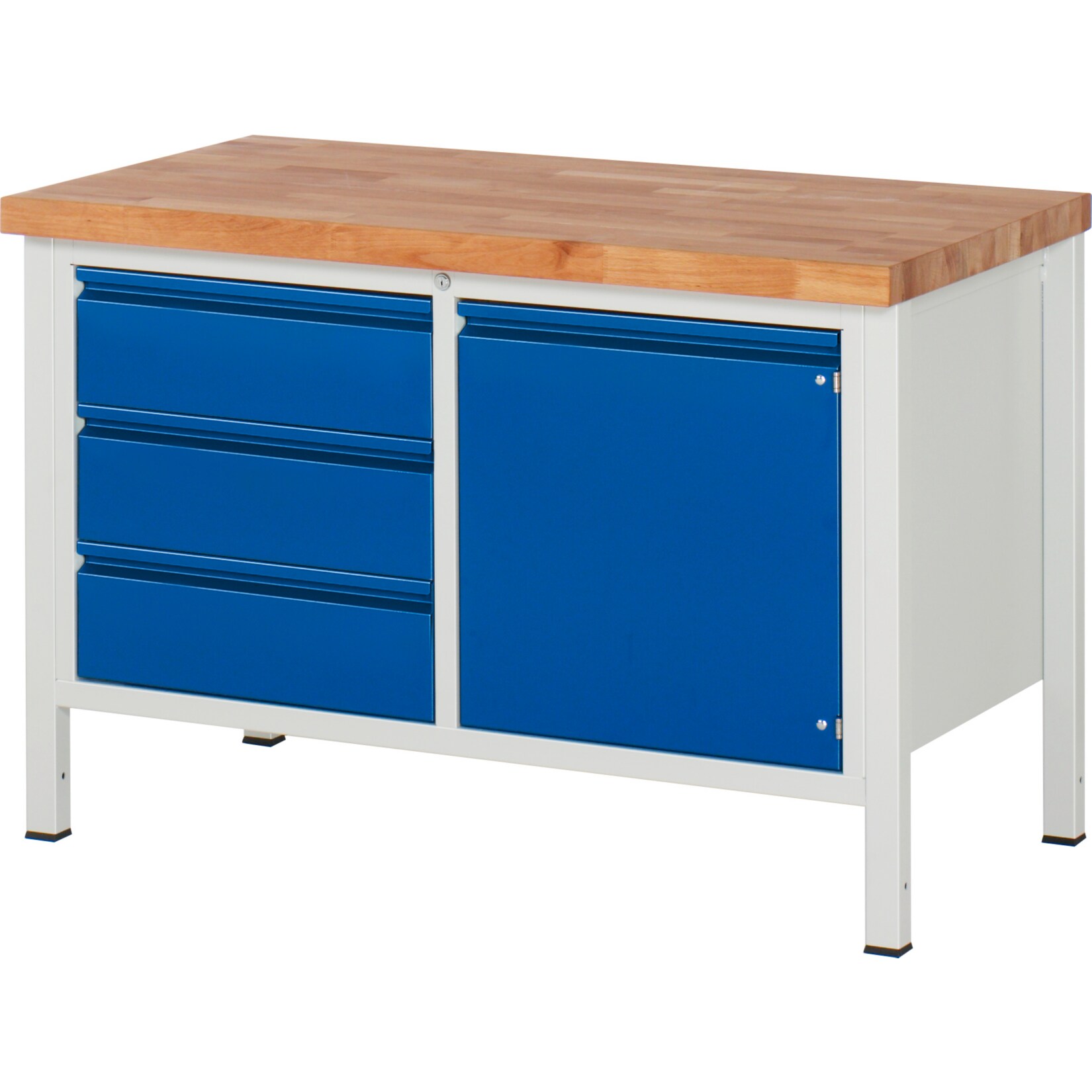 Rau Werkbank Serie Basic 8 Modell 8468, B 125 x H 84 x T 70 cm