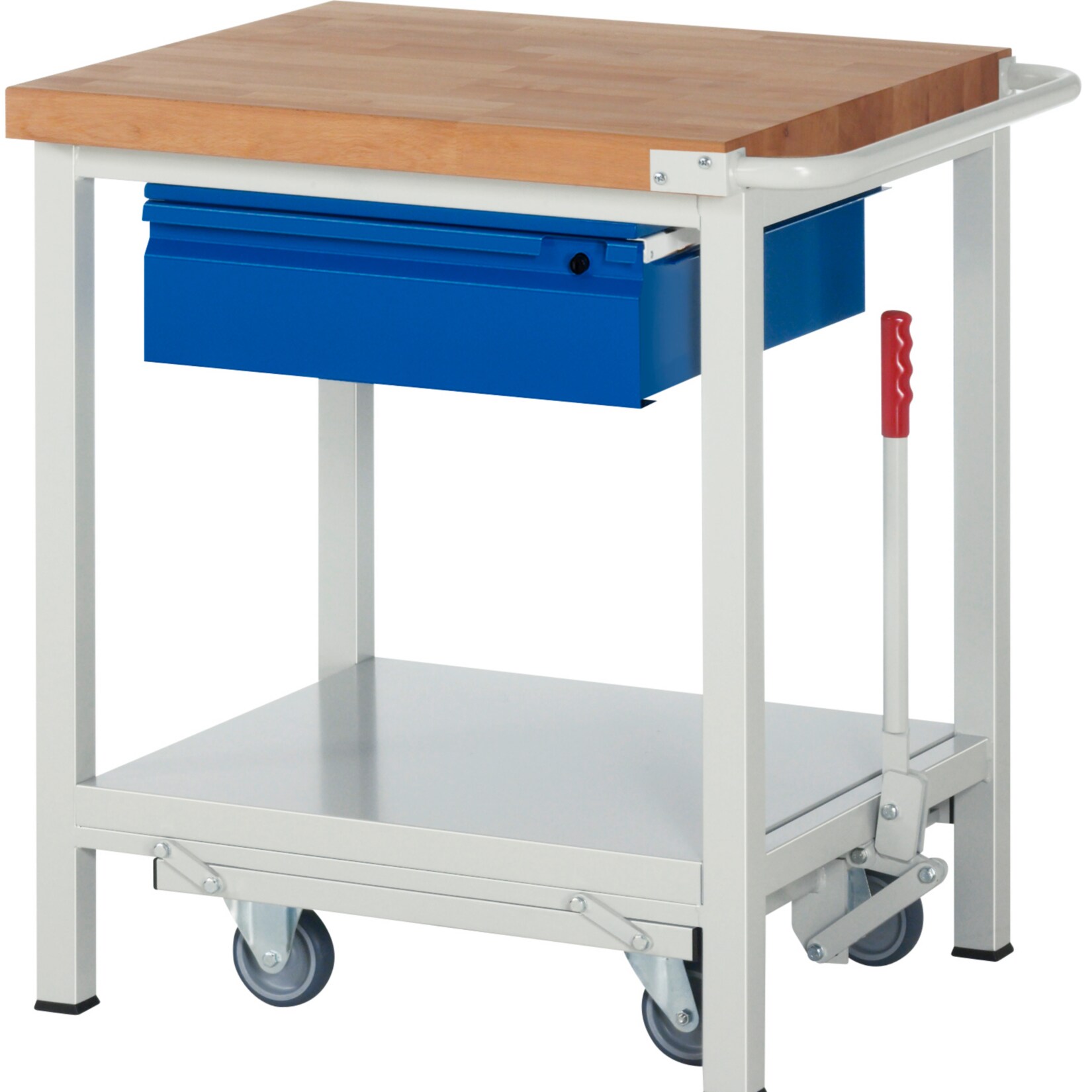 Rau Werkbank mit absenkbarem Fahrgestell Modell 8001-6 