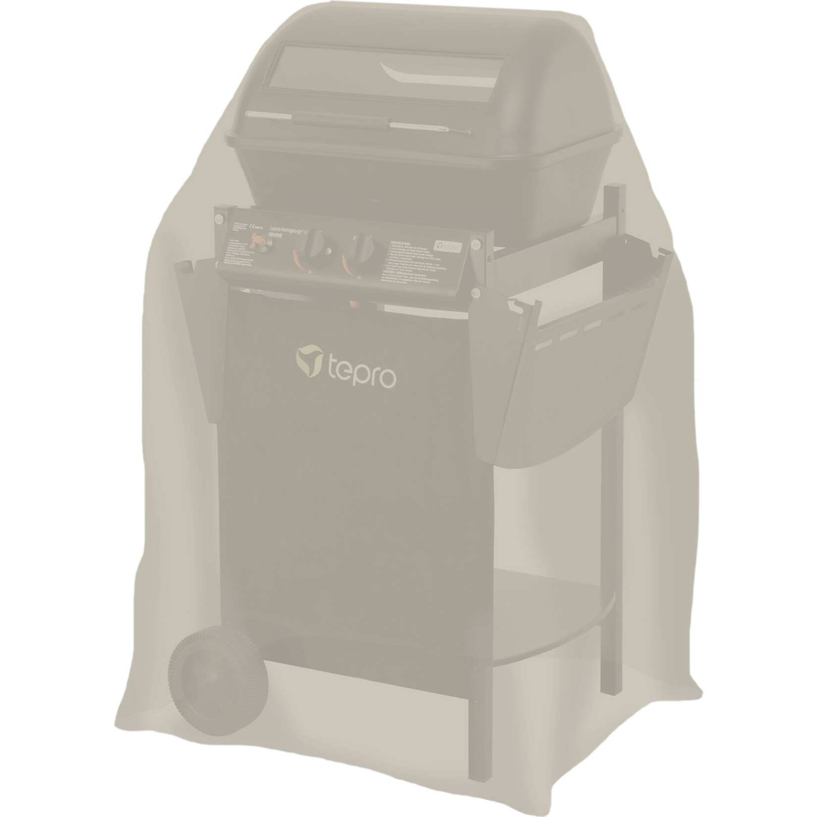 Tepro 8603 Universal Abdeckhaube - für Gasgrill klein