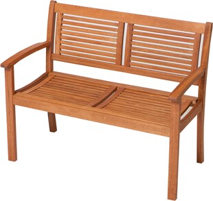 Merxx Gartenbank Cordoba aus Eukalyptusholz, 2-sitzer 