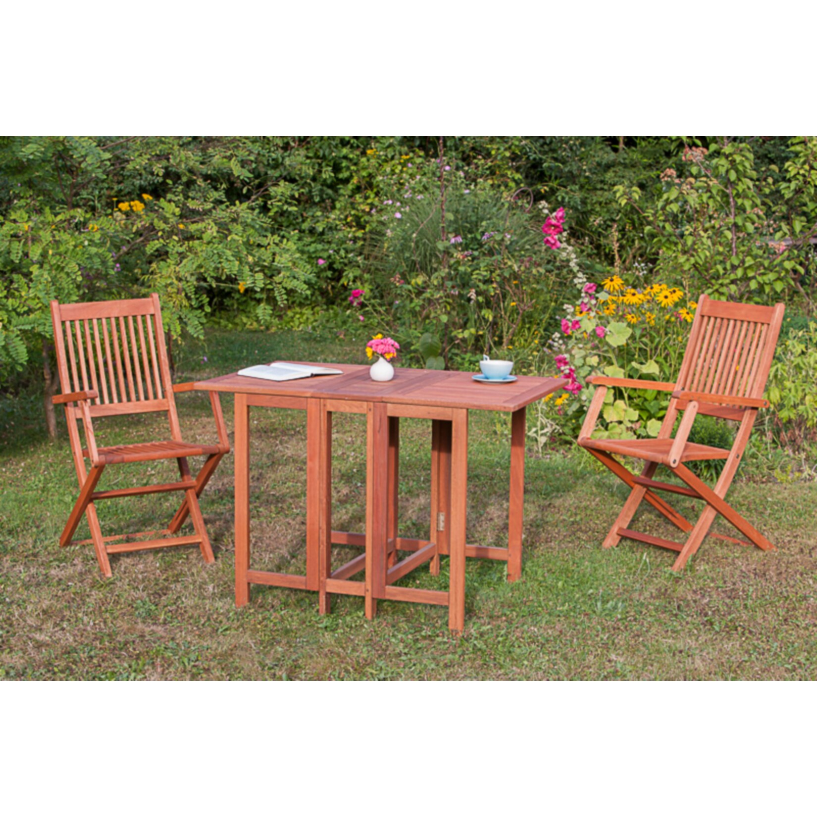 Merxx Tischgruppe Rio III, 3tlg. eckig 