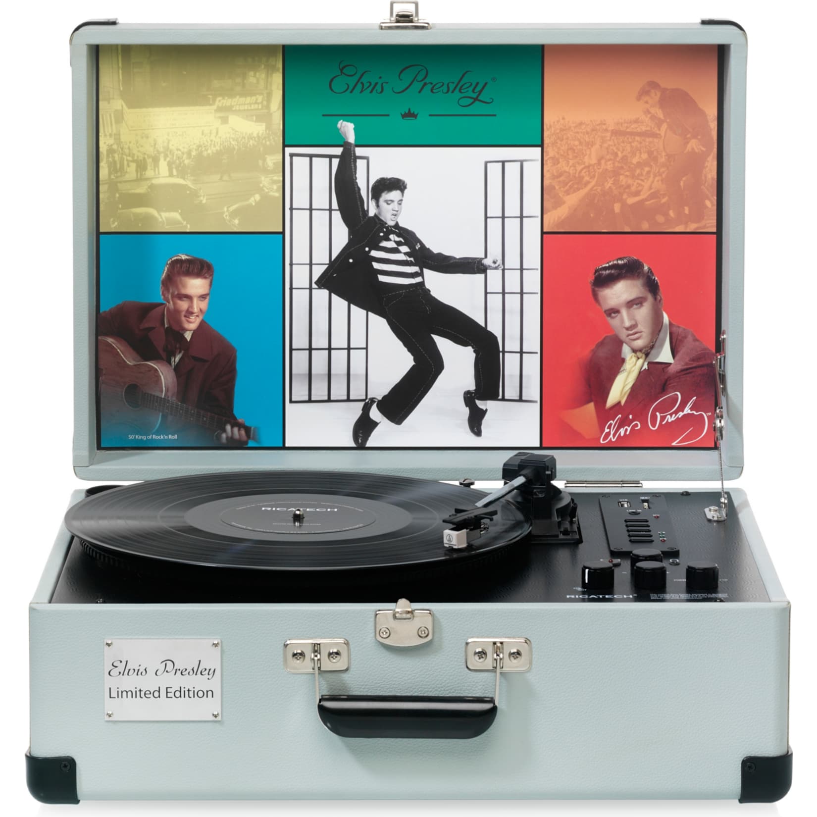 Ricatech EP 1950 Elvis Presley Limited Edition Plattenspieler 