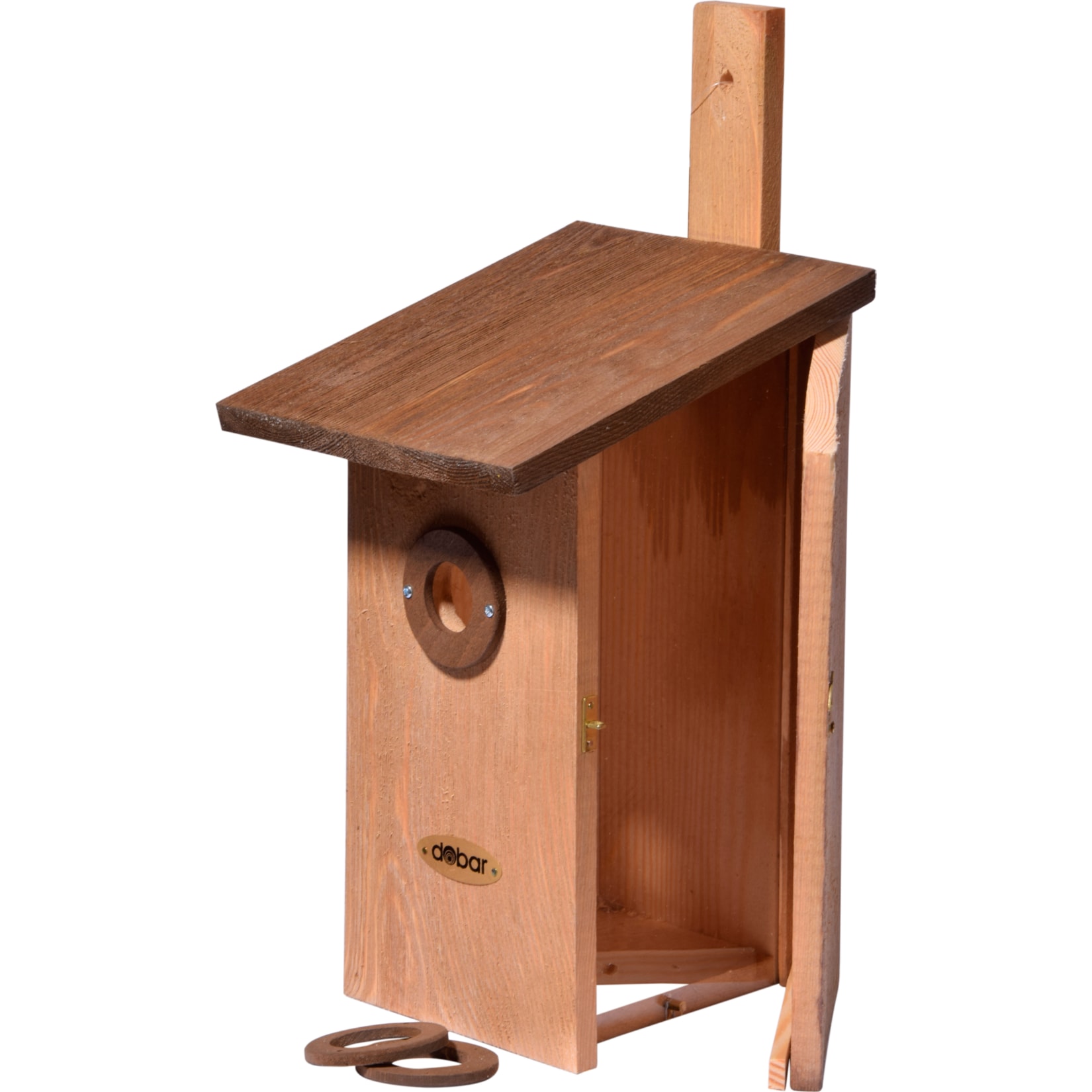 Beobachtungs-Vogelnistkasten "Einblick" aus Holz | versch. Farben 