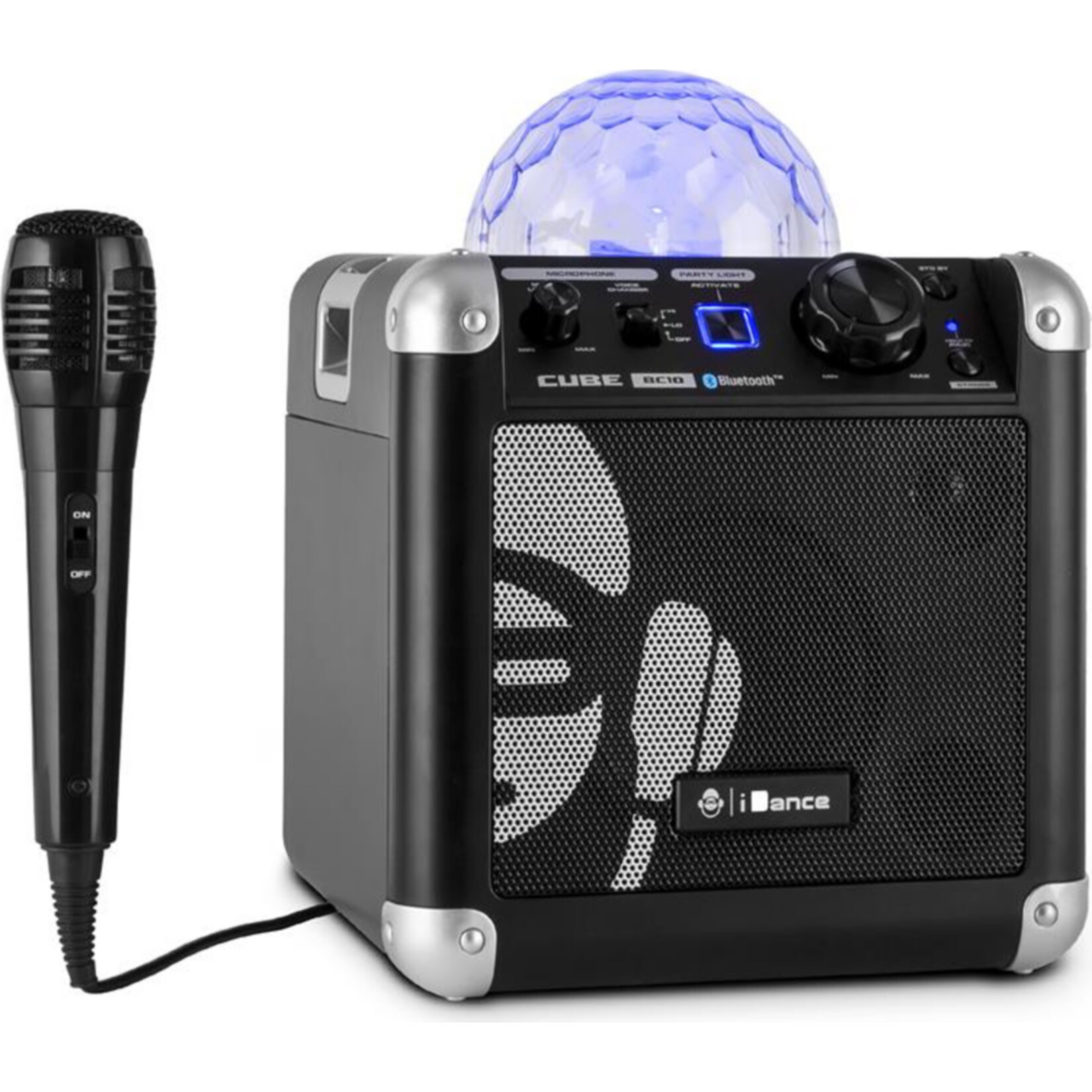 iDance BC10 Bluetooth Lautsprecher - schwarz 
