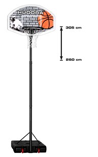 HUDORA Basketballständer PRO XXL 305 
