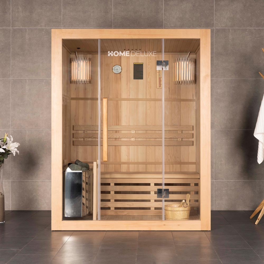 HOME DELUXE Traditionelle Sauna SKYLINE - L 