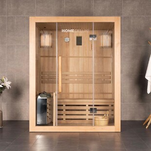 HOME DELUXE Traditionelle Sauna SKYLINE - L 