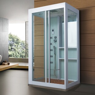 Home Deluxe White Luxory XL Dampfduschkabine 