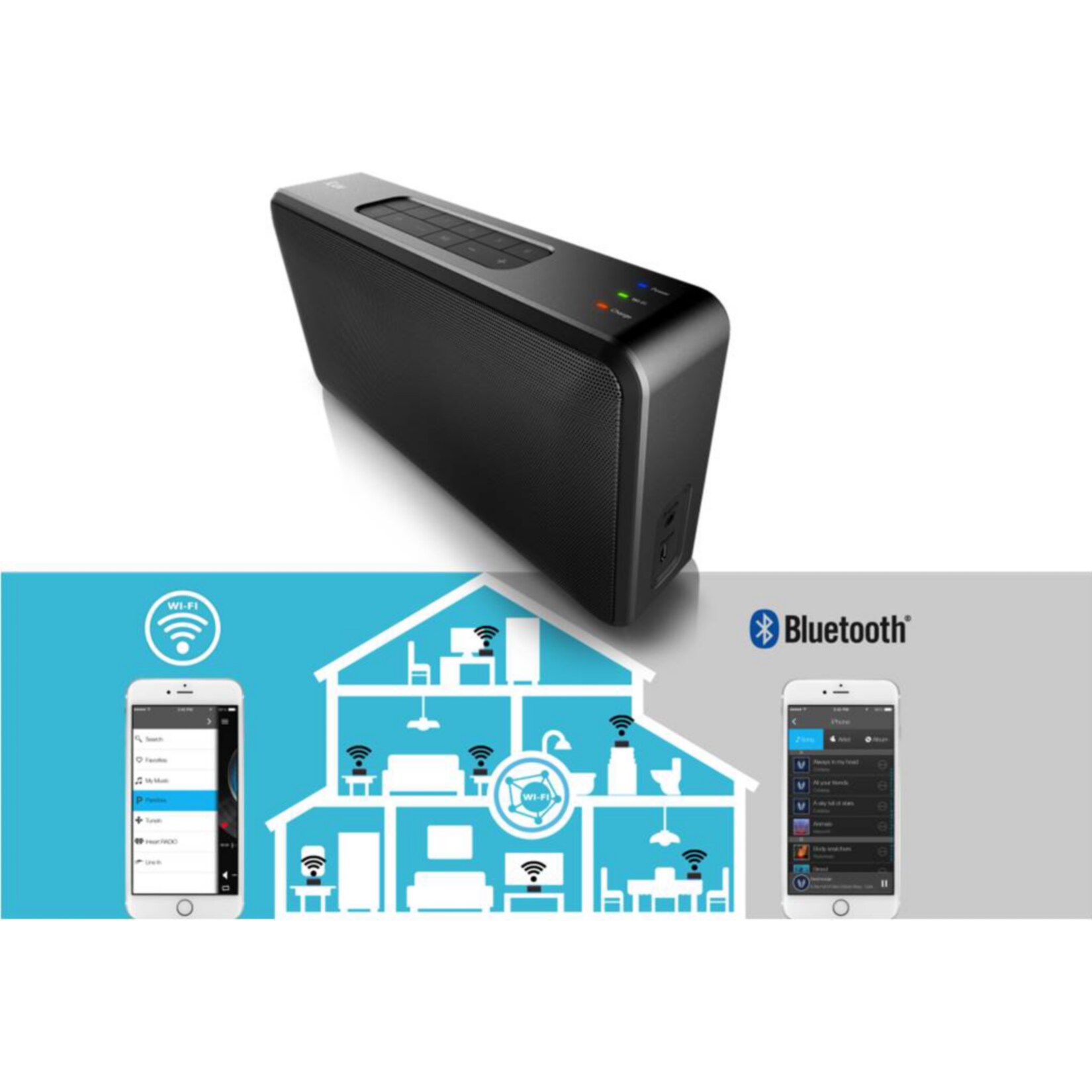 iLuv AudAir Bluetooth Lautsprecher 