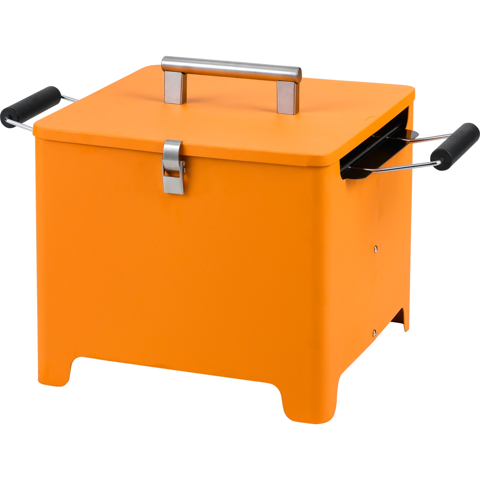 Tepro "Cube" Chill&Grill Holzkohlegrill - orange 