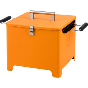 Tepro "Cube" Chill&Grill Holzkohlegrill - orange 