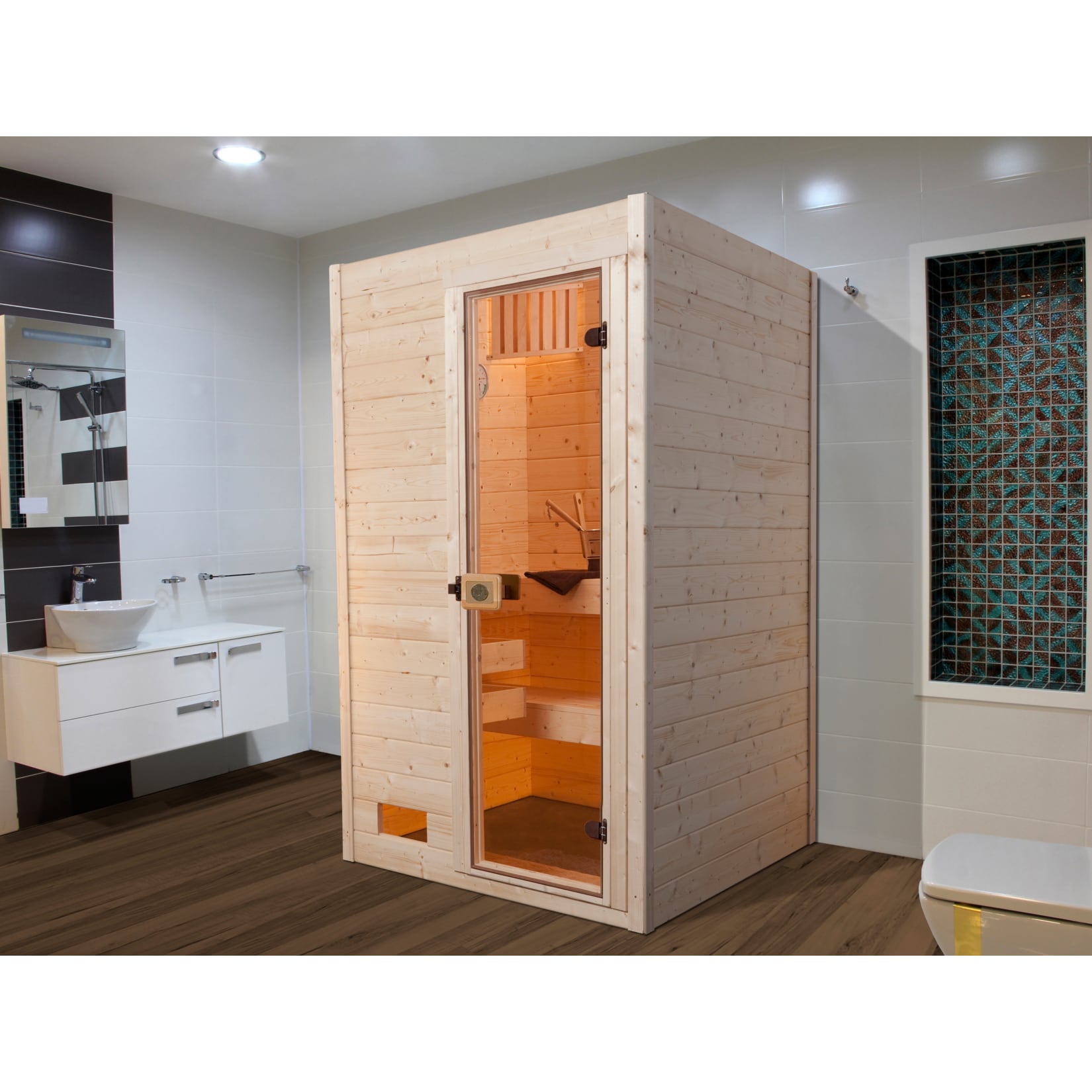 Weka Sauna Valida 1, 139 x 203 x 139 cm 