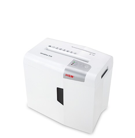 HSM shredstar S10 Aktenvernichter - weiß