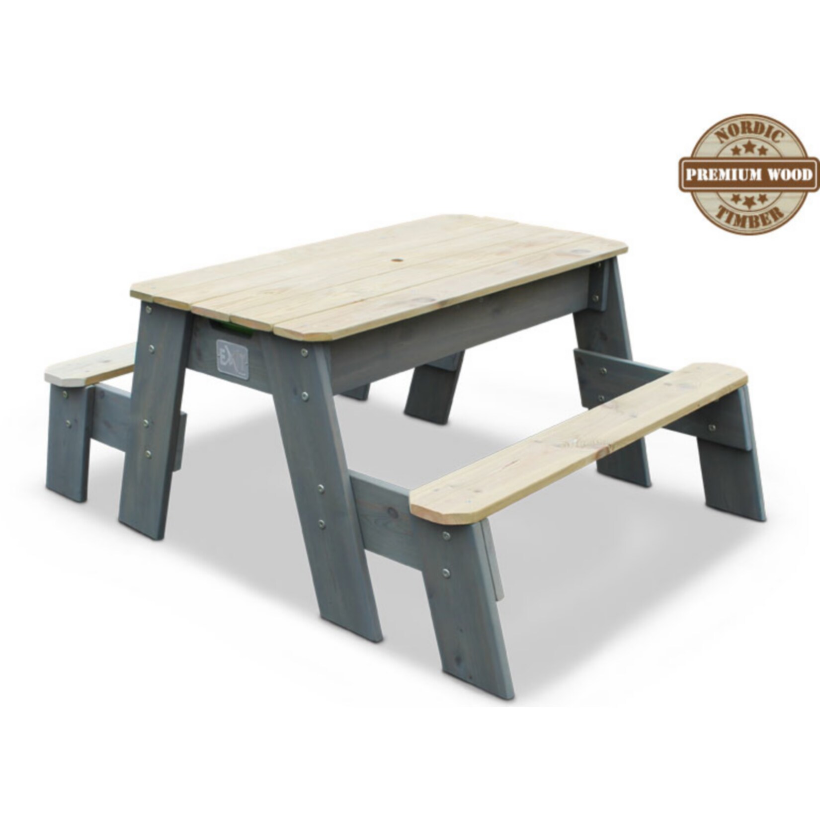 EXIT Aksent Sand,- Wasser- und Picknicktisch (2 B&auml;nke) 