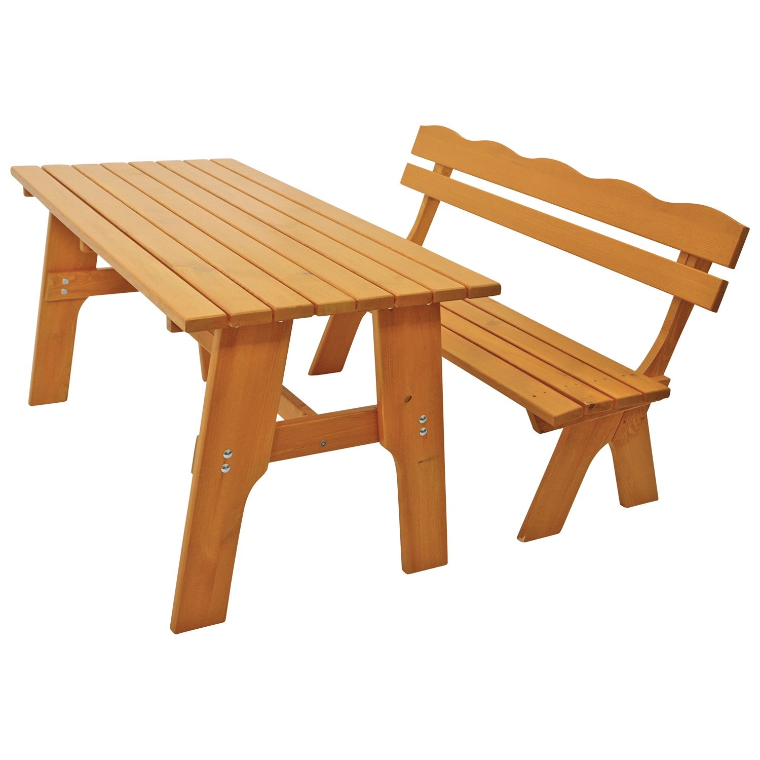 Garnitur FREITAL 2-teilig 150cm, Kiefer 