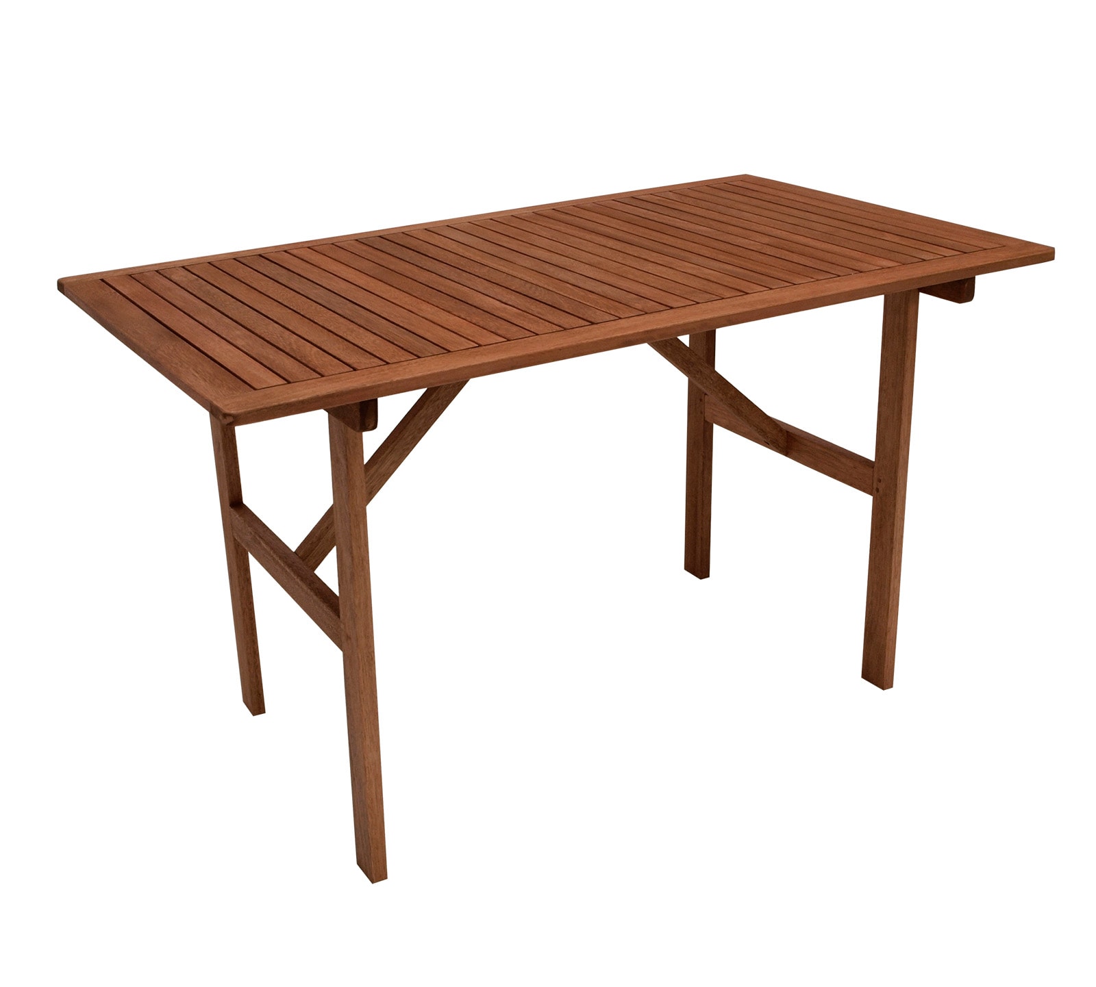 Tisch BRASILIA 120x70cm, Eukalyptus ge&ouml;lt 