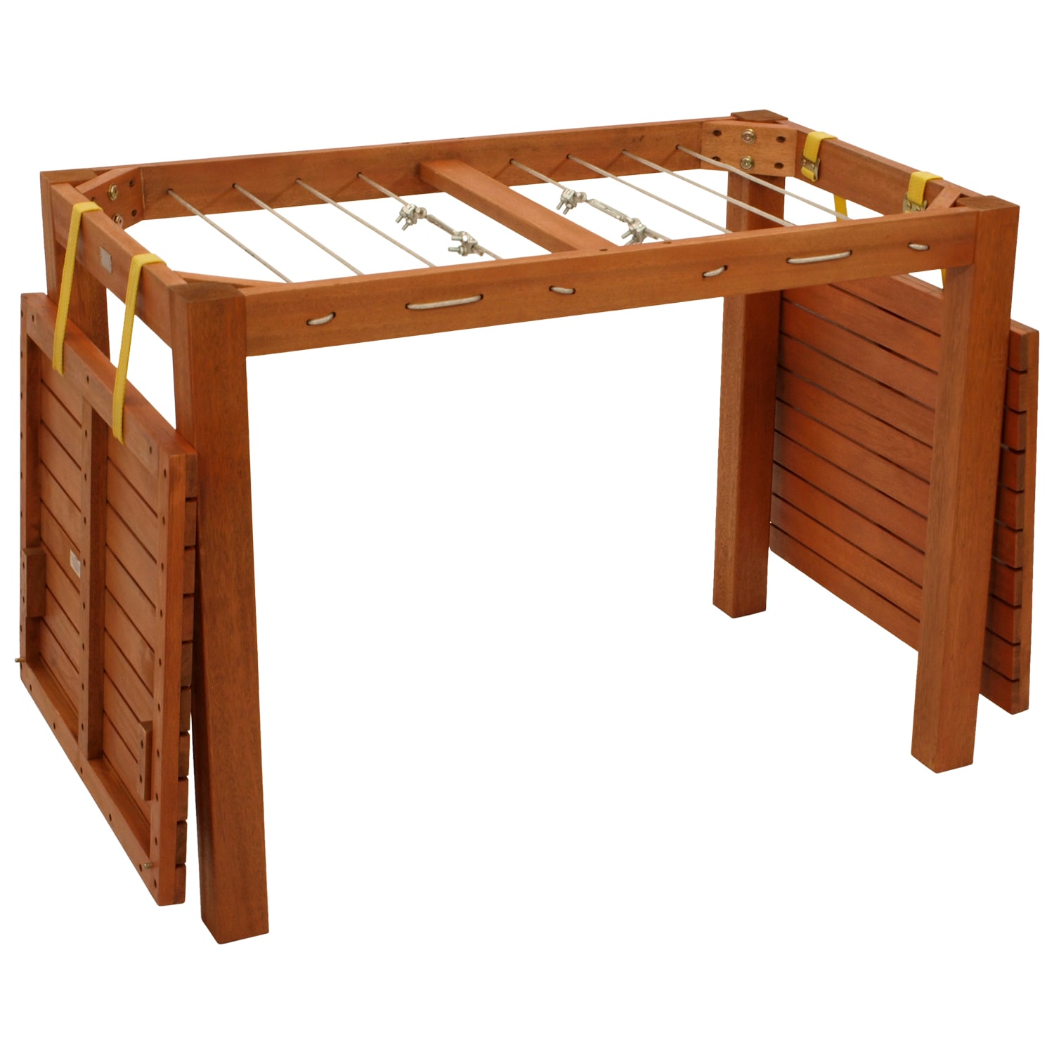 Funktions - Gartentisch mit W&auml;schest&auml;nderfunktion, 100x60x74,5cm 