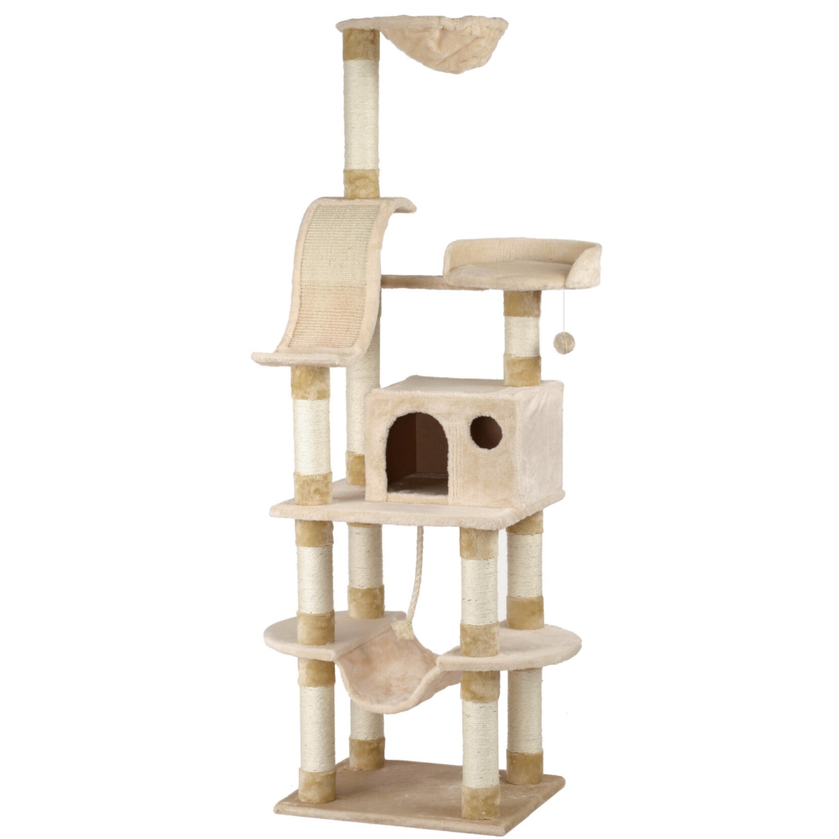 Silvio Design Holiday junior Kratzbaum beige 