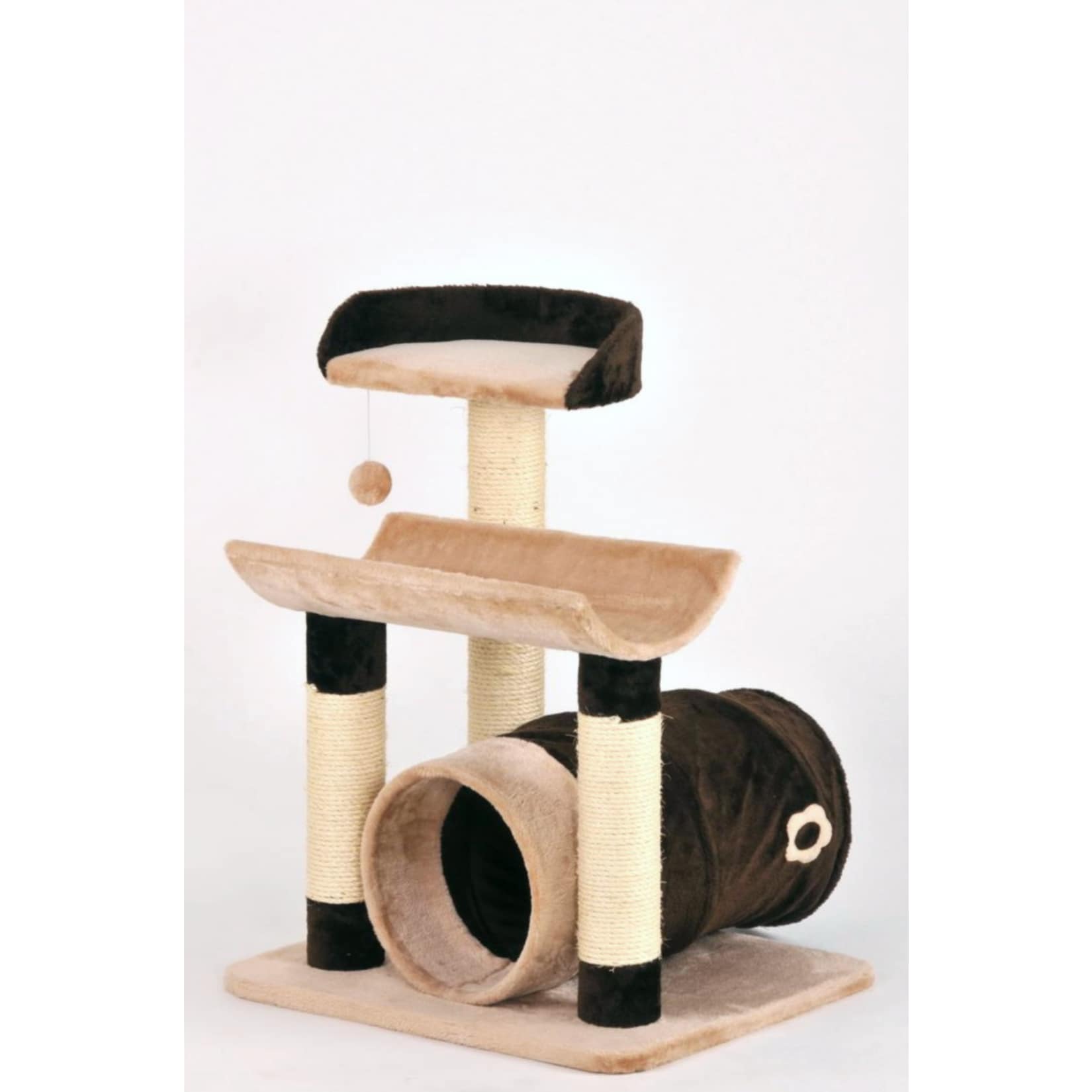 Silvio Design Toy Kratzbaum braun-beige 