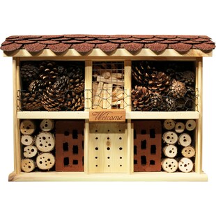 Dobar Landhaus Komfort Insektenhotel, inkl. Balkon und Terrasse 