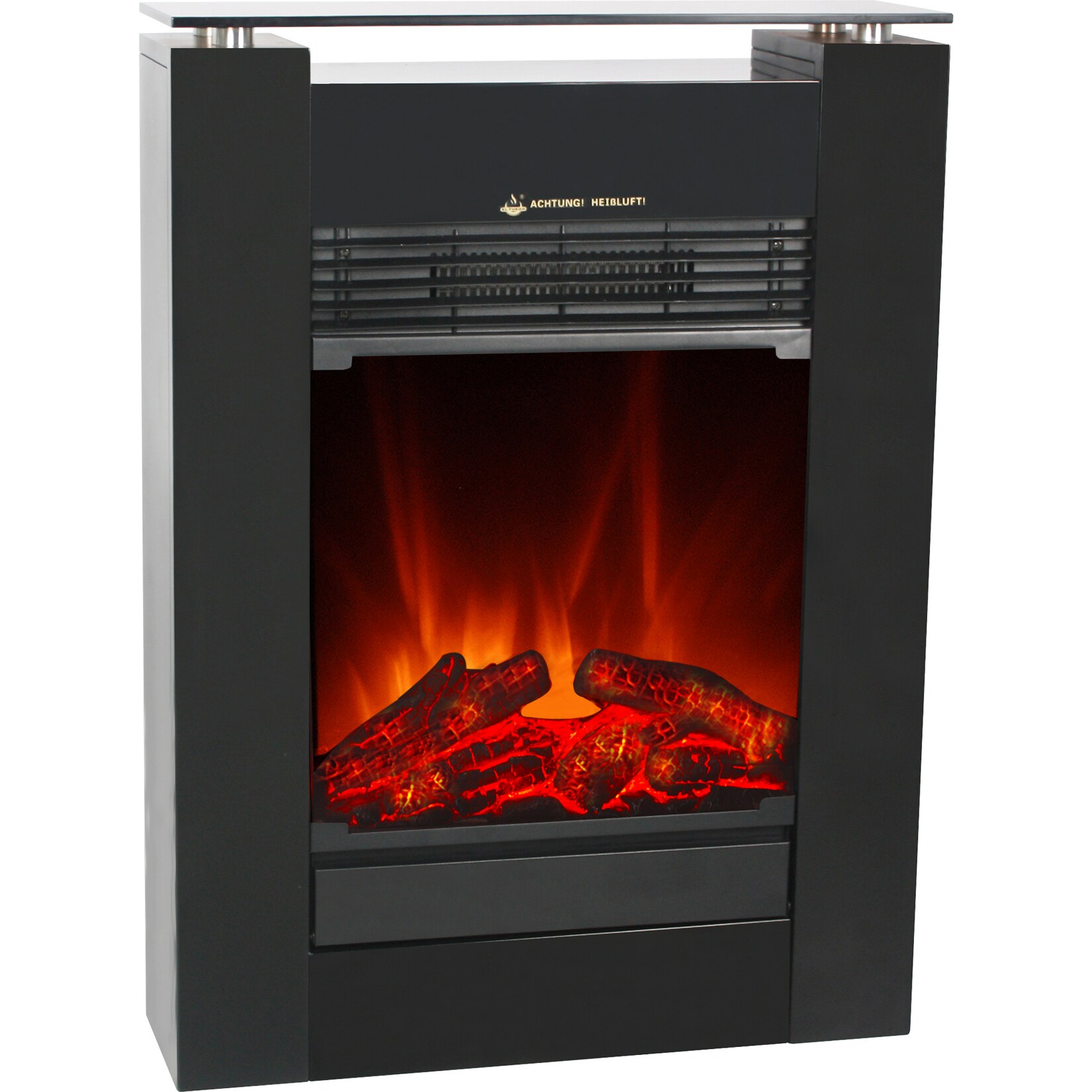El Fuego Elektrokamin Tessin, schwarz 
